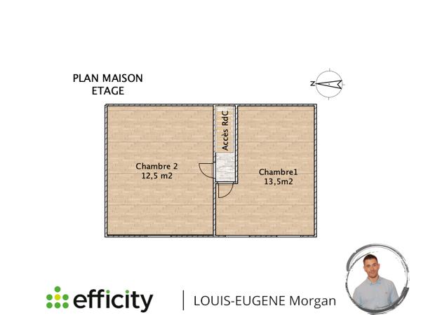 Maison 4 pièces - 76 m²