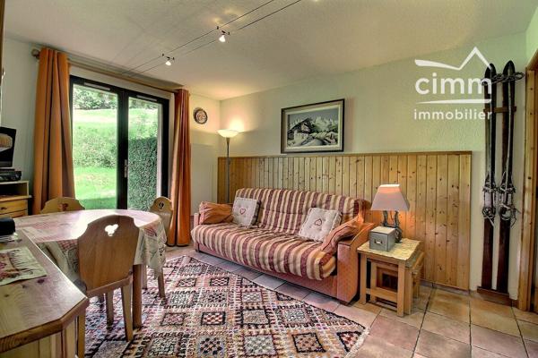 A VENDRE CHAMONIX (74400) APPARTEMENT REZ-DE-JARDIN T2Bis.