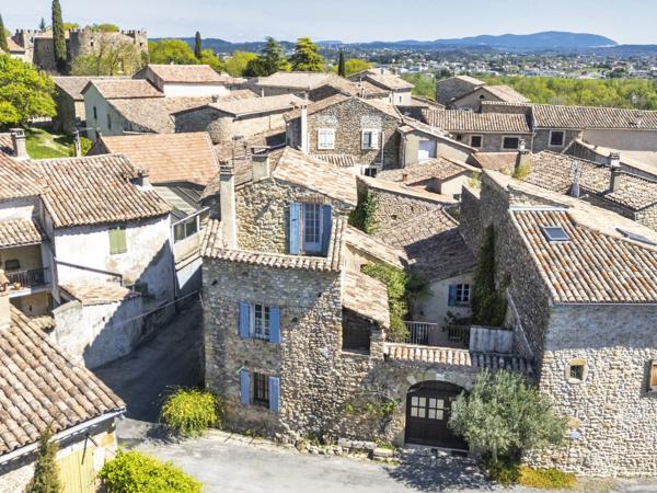 Maison de village de caractère cour, terrasses et jardin - Montmoirac Saint christol les ales