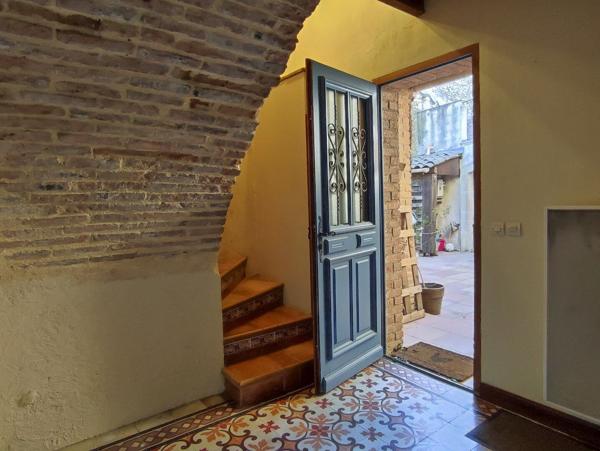 Maison de village de caractère cour, terrasses et jardin - Montmoirac Saint christol les ales