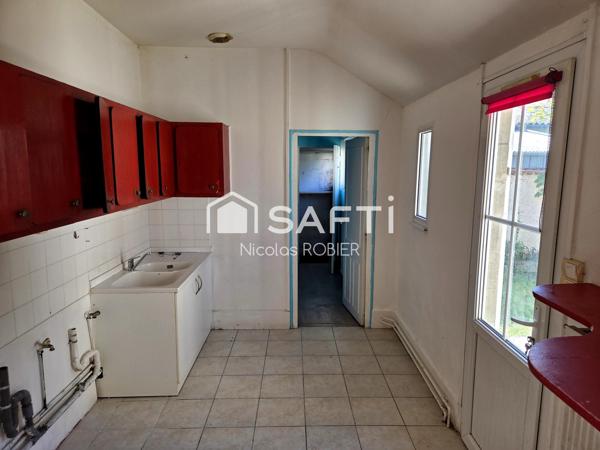Plain pied deux chambres jardinet et cave proche gare !