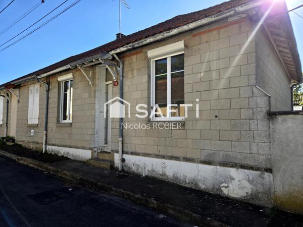 Plain pied deux chambres jardinet et cave proche gare !