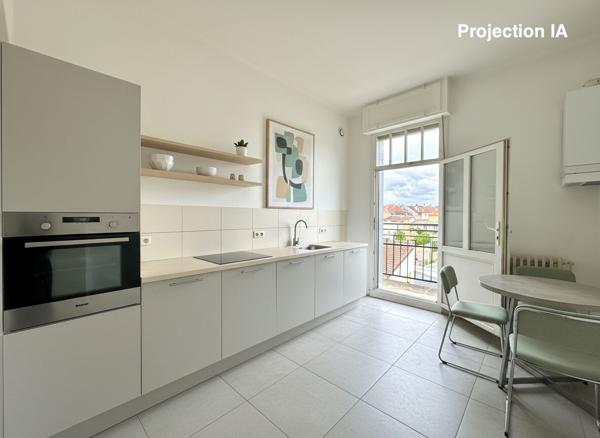 METZ - APPARTEMENT DE CHARME 133 m² - 3 CHAMBRES - BALCON - CAVE