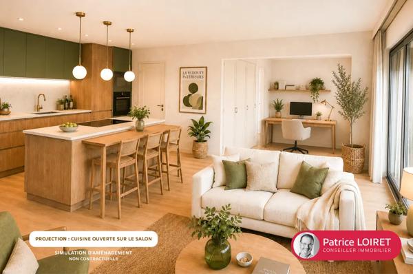 PROCÉ Appartement T4 de 106,70 m2 VUE EXCEPTIONNELLE