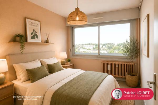 PROCÉ Appartement T4 de 106,70 m2 VUE EXCEPTIONNELLE