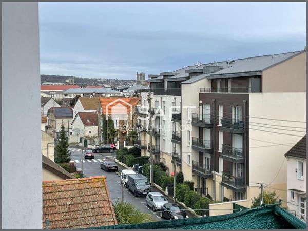 Appartement 2 chambres, balcon, parking, vendu loué