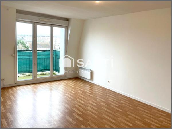 Appartement 2 chambres, balcon, parking, vendu loué