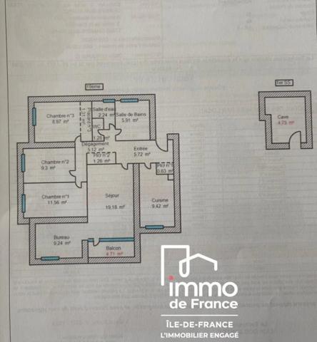 Appartement à vendre à Champs-sur-Marne (77420)