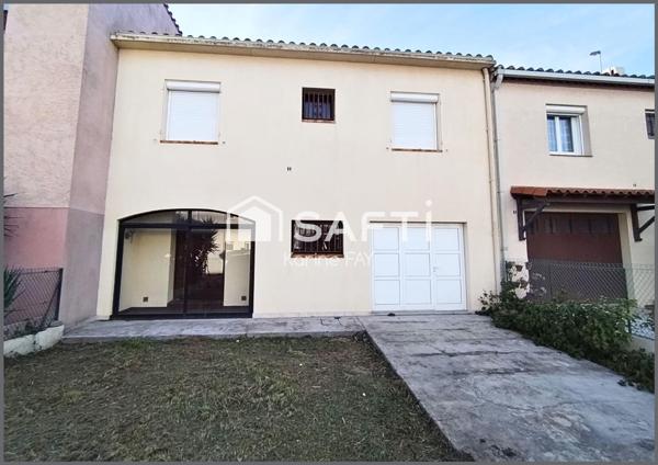 Maison avec 3 chambres & Garage – Impasse calme – Perpignan Moyen Vernet