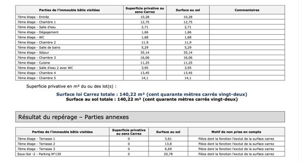 Paris (75013) Paris Rive Gauche - Quartier Bibliothèque - 140 m² - Dernier étage - Grand appartement lumineux 3 terrasses