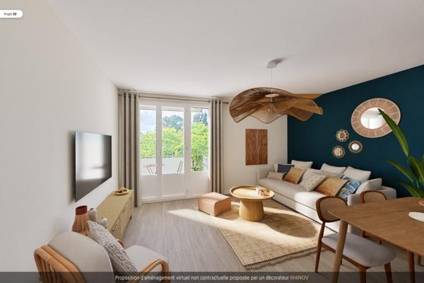 Appartement à vendre |  Mérignac |  3 pièces | 59 m²