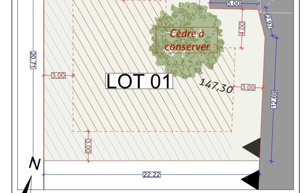 Terrain à vendre    Tournefeuille