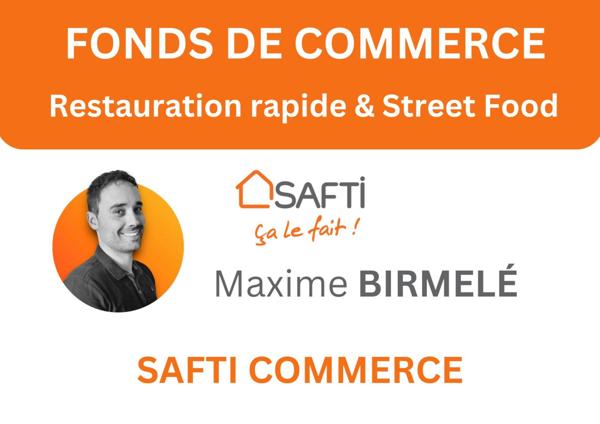 Fonds de commerce restauration rapide & street food
