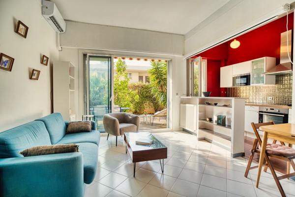 NICE BRANCOLAR - T2 REZ-DE-JARDIN - JARDIN PRIVATIF 55M²