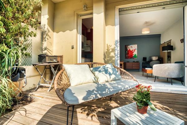 NICE BRANCOLAR - T2 REZ-DE-JARDIN - JARDIN PRIVATIF 55M²