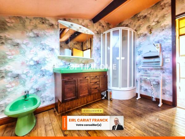 IMMEUBLE DE 221 M² AVEC ZONE COMMERCIAL DE 76 M², L’ENSEMBLE SUR 457 M² DE TERRAIN CLOS