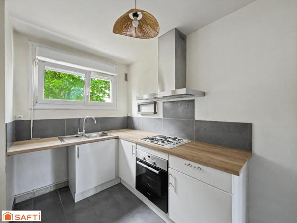 T4 65m², chauffage sol, calme, sud Le Mans