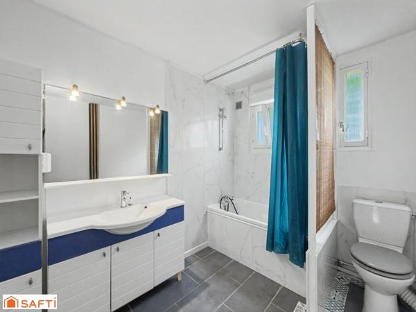 T4 65m², chauffage sol, calme, sud Le Mans