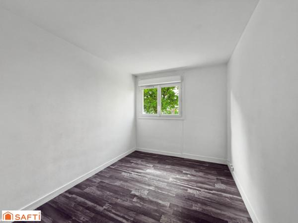 T4 65m², chauffage sol, calme, sud Le Mans