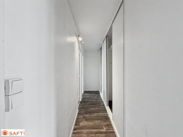 T4 65m², chauffage sol, calme, sud Le Mans
