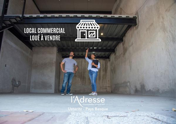 INVESTISSEMENT LOCATIF MURS COMMERCIAUX LOUÉS PAYS BASQUE