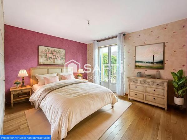 Maison en ossature Bois 5 ch , au calme