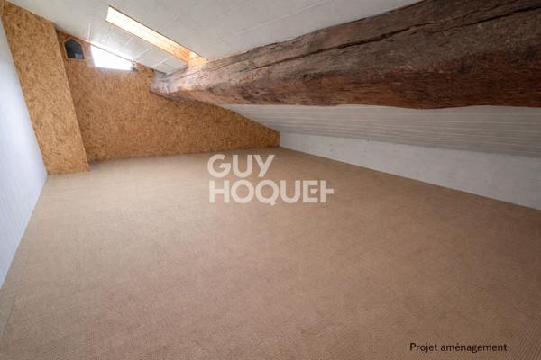 Grenier rue d'austerlitz 17m²