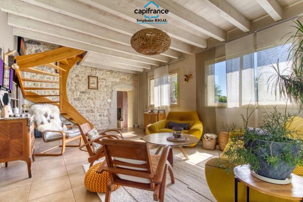 Propriete à vendre 6 pièces proche de MONTCUQ (46), moulin et dépendances sur terrain de 1,67 ha