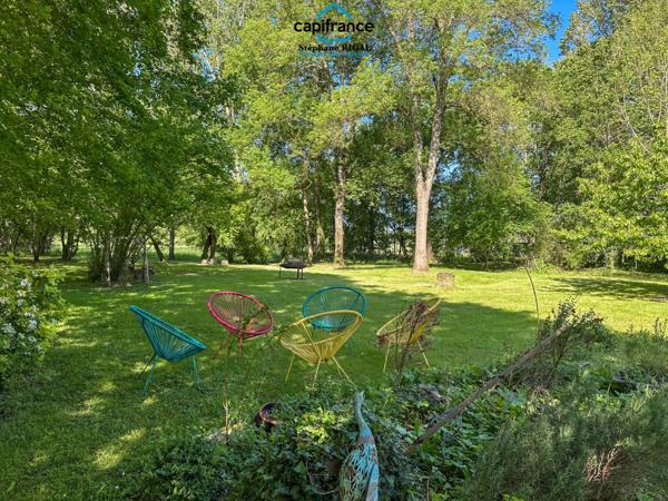 Propriete à vendre 6 pièces proche de MONTCUQ (46), moulin et dépendances sur terrain de 1,67 ha