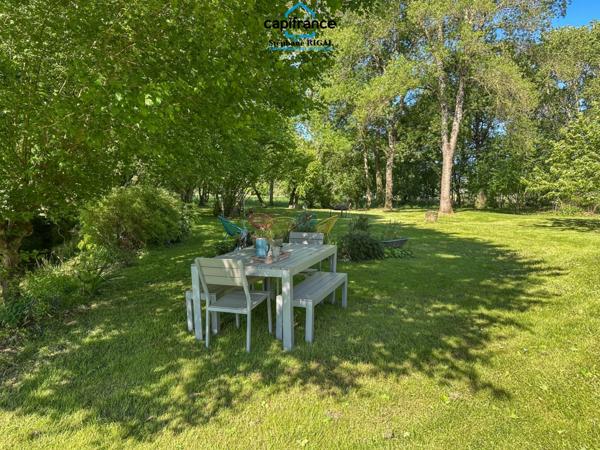 Propriete à vendre 6 pièces proche de MONTCUQ (46), moulin et dépendances sur terrain de 1,67 ha