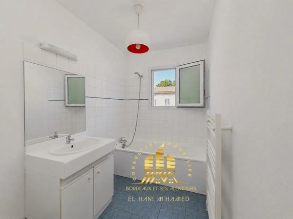 À vendre Bordeaux Bastide – Maison 4 pièces, jardin et garage