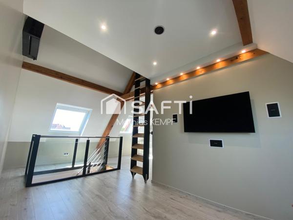 4P. STANDING DUPLEX 3Ch. 112m² sol GARAGE PARKING