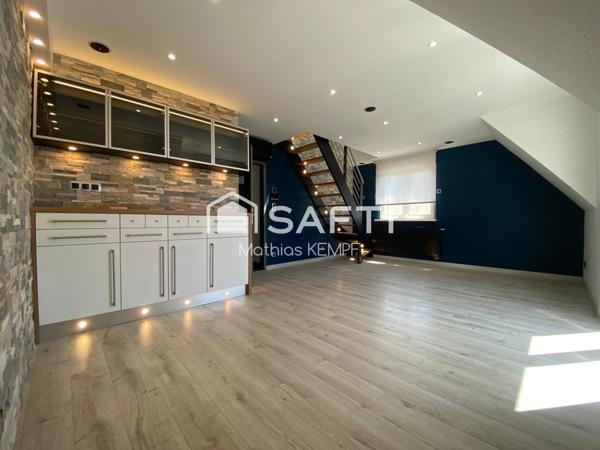 4P. STANDING DUPLEX 3Ch. 112m² sol GARAGE PARKING