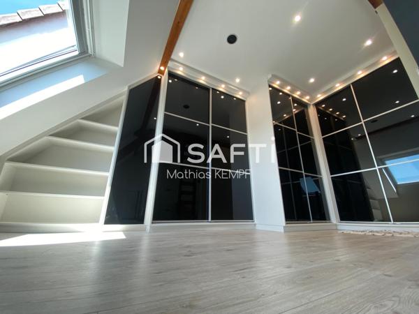 4P. STANDING DUPLEX 3Ch. 112m² sol GARAGE PARKING