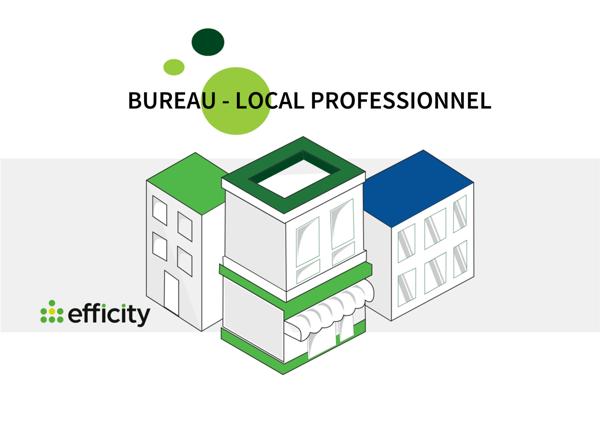 Bureau 4 pièces - 87 m² Exclusivité efficity