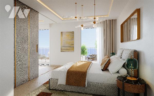 Programme neuf de prestige, à Cap d’Ail,  du 2 pièces au 3 pièces à partir de 448 320 €.