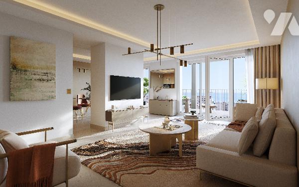 Programme neuf de prestige, à Cap d’Ail,  du 2 pièces au 3 pièces à partir de 448 320 €.