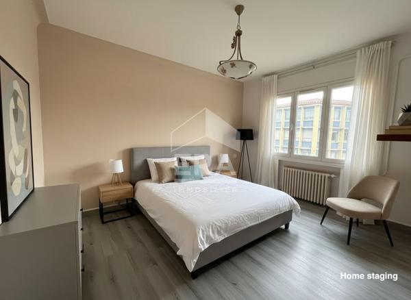 Perpignan : Appartement 4 pièces 98 m2 avec balcons, cave et garage à vendre.