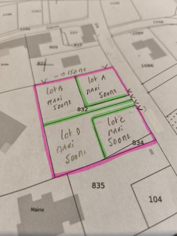 Terrain - 500 m² Exclusivité efficity