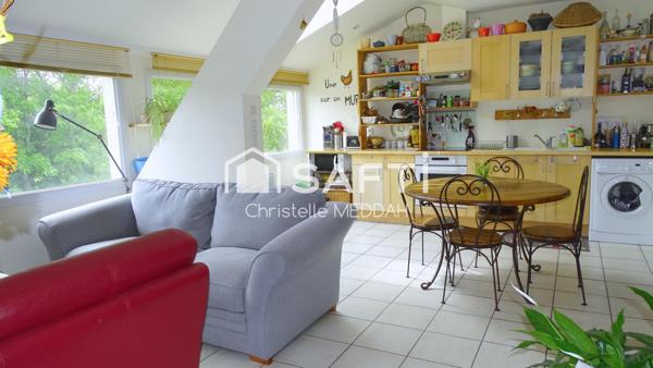 Beau duplex lumineux dans un écrin de verdure