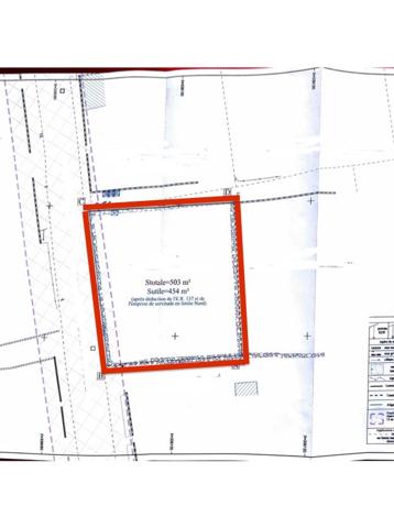 Terrain 503 m2 la rivière st louis