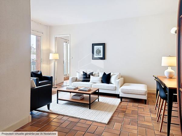 Appartement Paris 3 pièces 69m2avec balcons et box Daumesnil