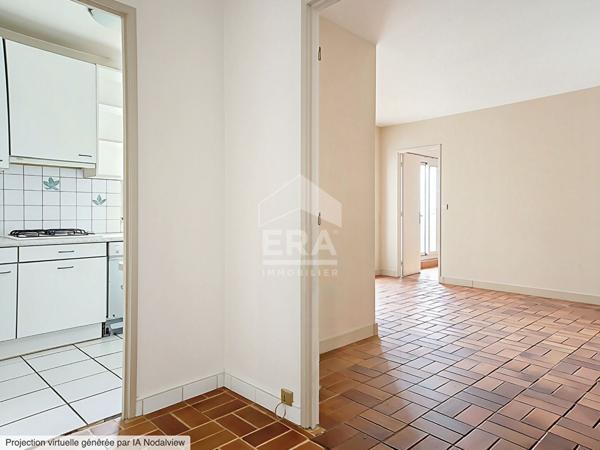 Appartement Paris 3 pièces 69m2avec balcons et box Daumesnil