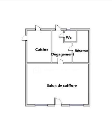 Local commercial de 75 m²