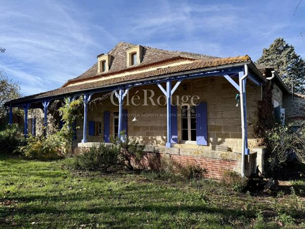 Proche de Duras - Grande Maison Familiale avec Gîte, Granges et Piscine