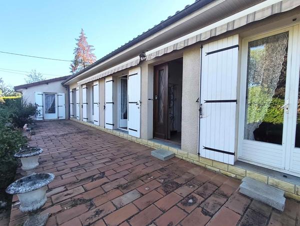 MAISON DE PLAIN PIED AVEC JARDIN