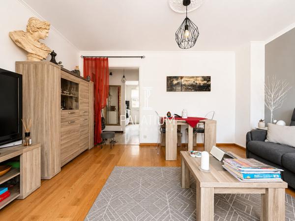 Appartement trois pieces traversant en plein coeur du centre-ville