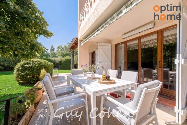 BEL APPARTEMENT T4 EN REZ DE JARDIN PROCHE CENTRE