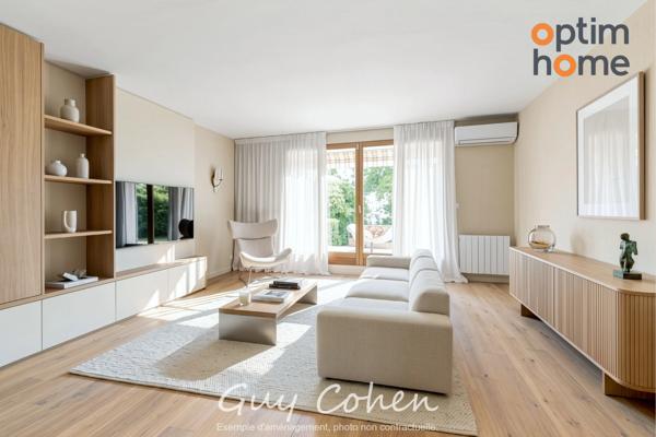 BEL APPARTEMENT T4 EN REZ DE JARDIN PROCHE CENTRE