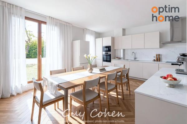 BEL APPARTEMENT T4 EN REZ DE JARDIN PROCHE CENTRE